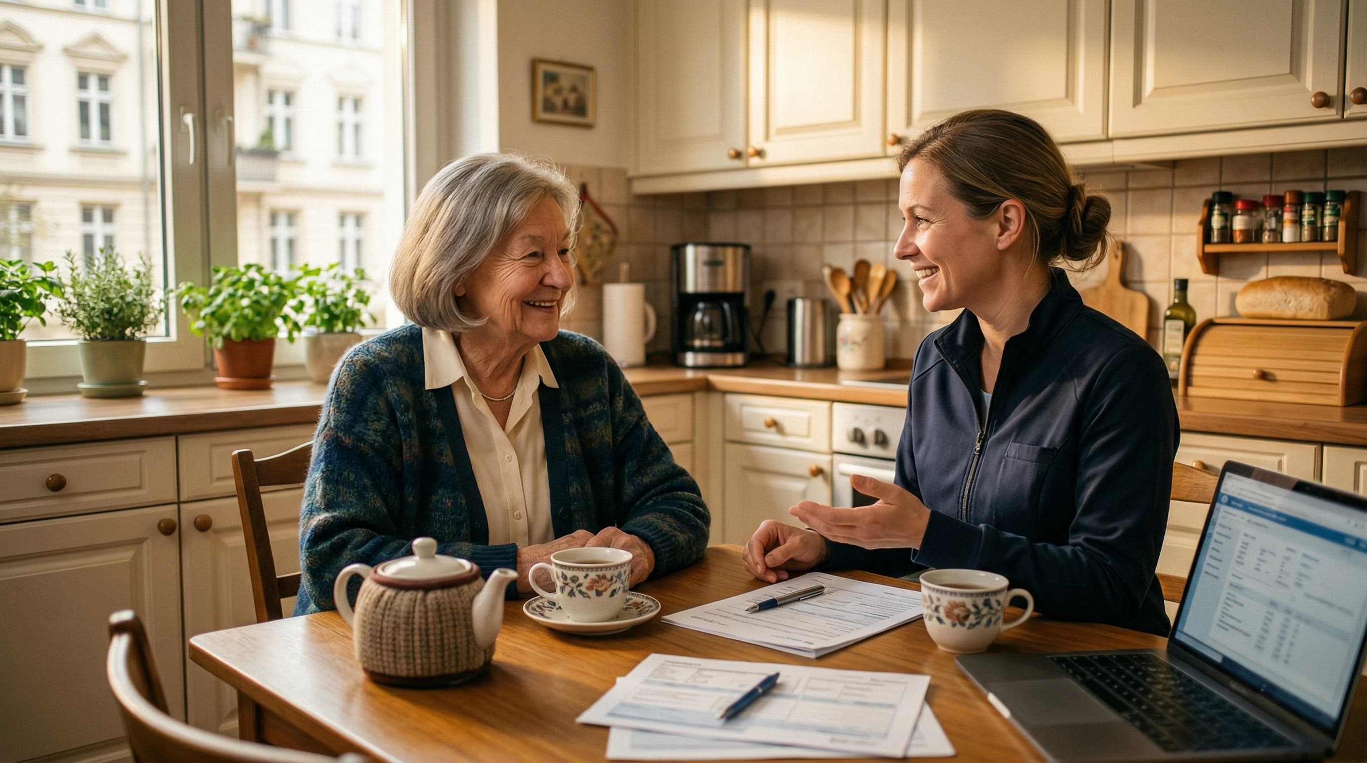 Beratung bei Ihnen zuhause